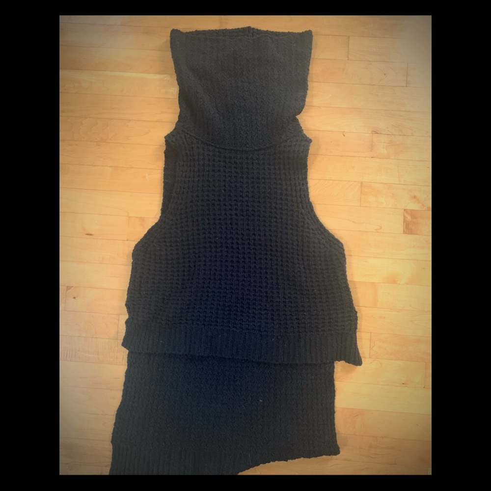 Free People no sleeve sweater